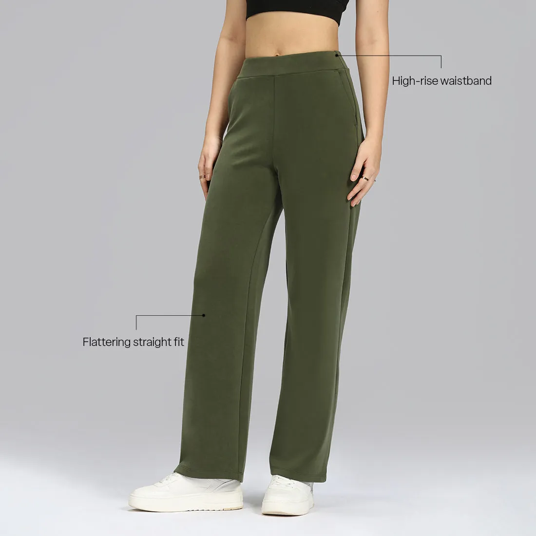 BareButter Straight Pants