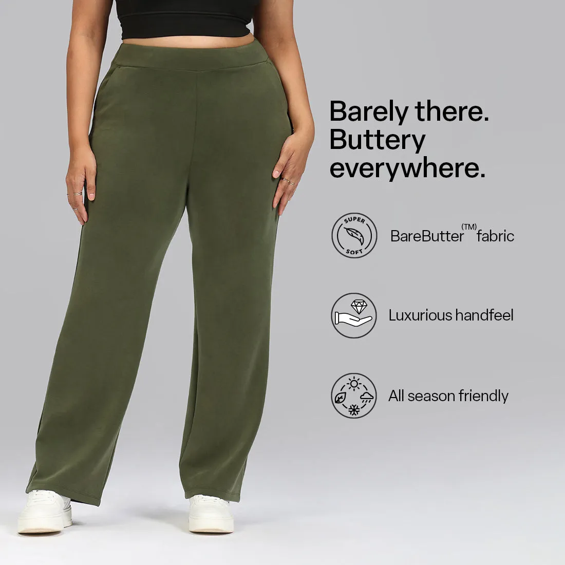 BareButter Straight Pants