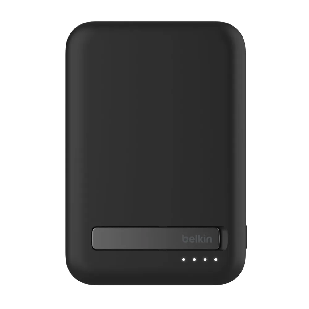 BELKIN Powerbank Qi2 Wireless 8K Kick Stand Black