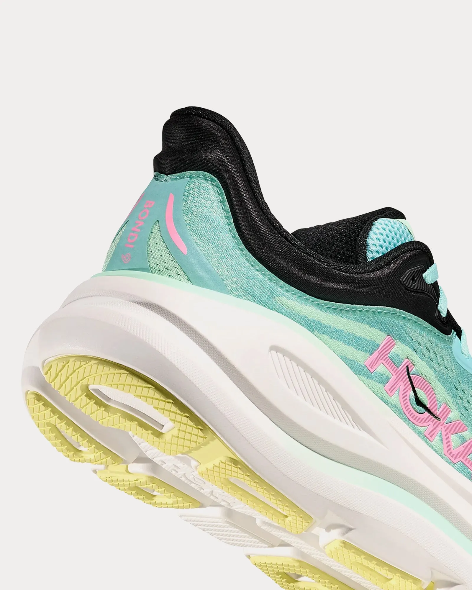 Bondi 9 Blue Spark / Mint Fluorite Running Shoes