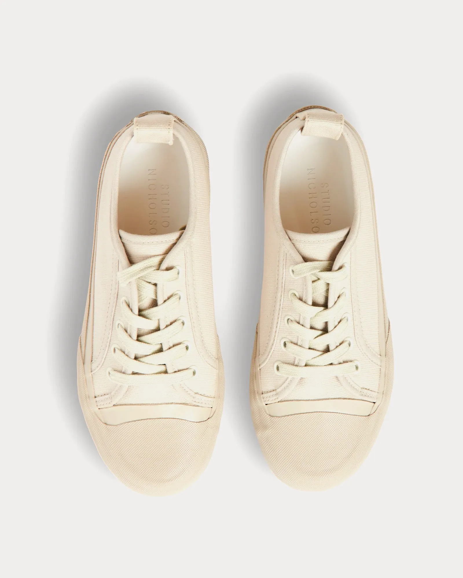 Byrd Canvas Dove Low Top Sneakers