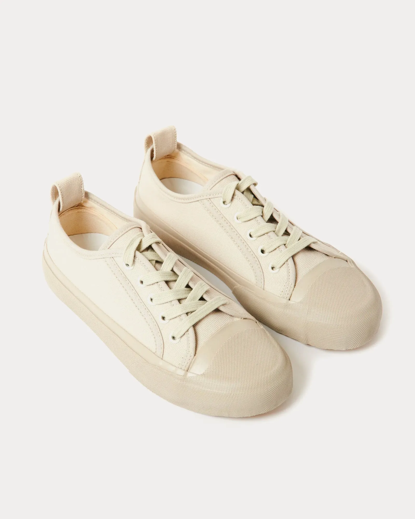 Byrd Canvas Dove Low Top Sneakers