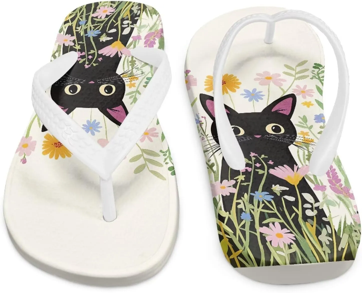 Doojoayie Boys Flip Flops Summer Water Sandals Non Slip Kids Sandals Cute Animals