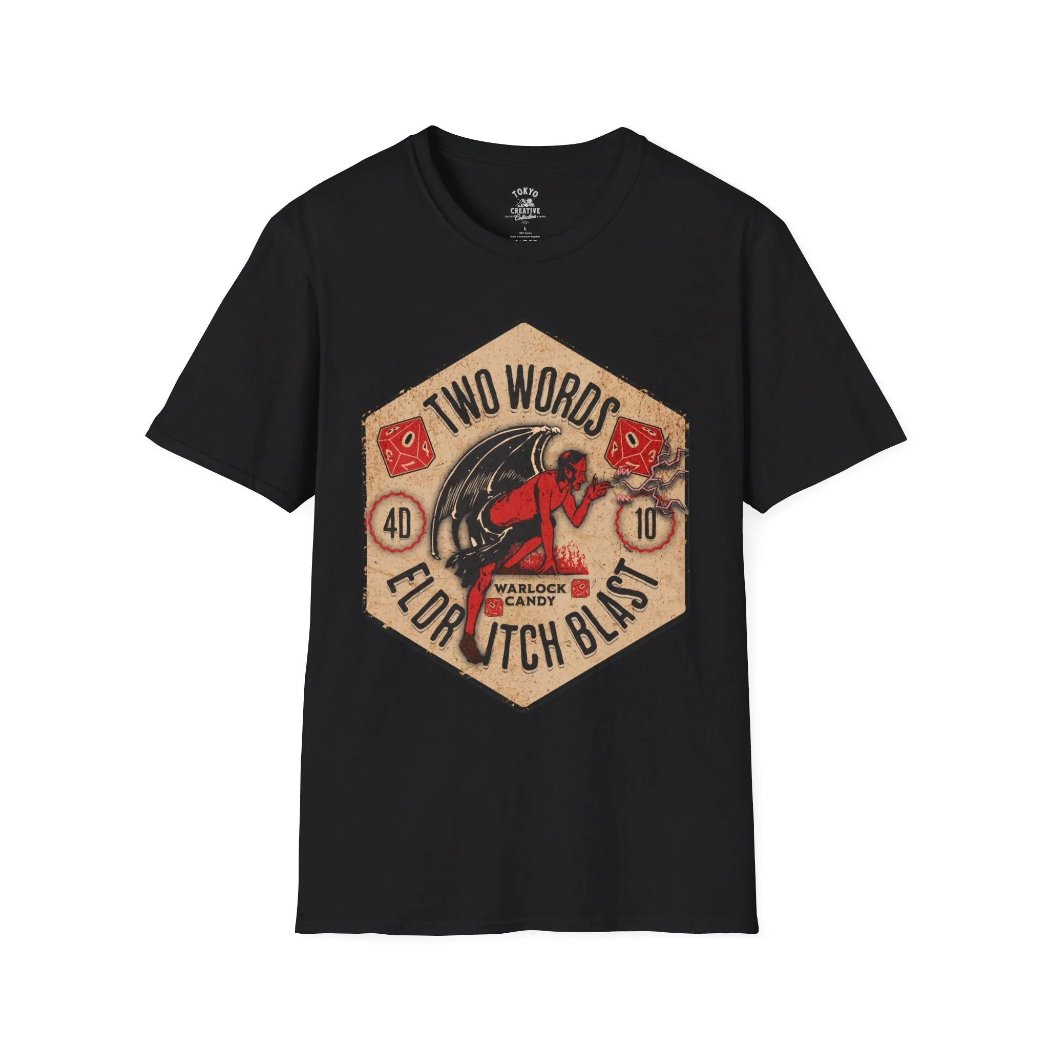 Eldritch Blast Shirt - Mystical Spell Tee for Arcane Enthusiasts and RPG Gamers
