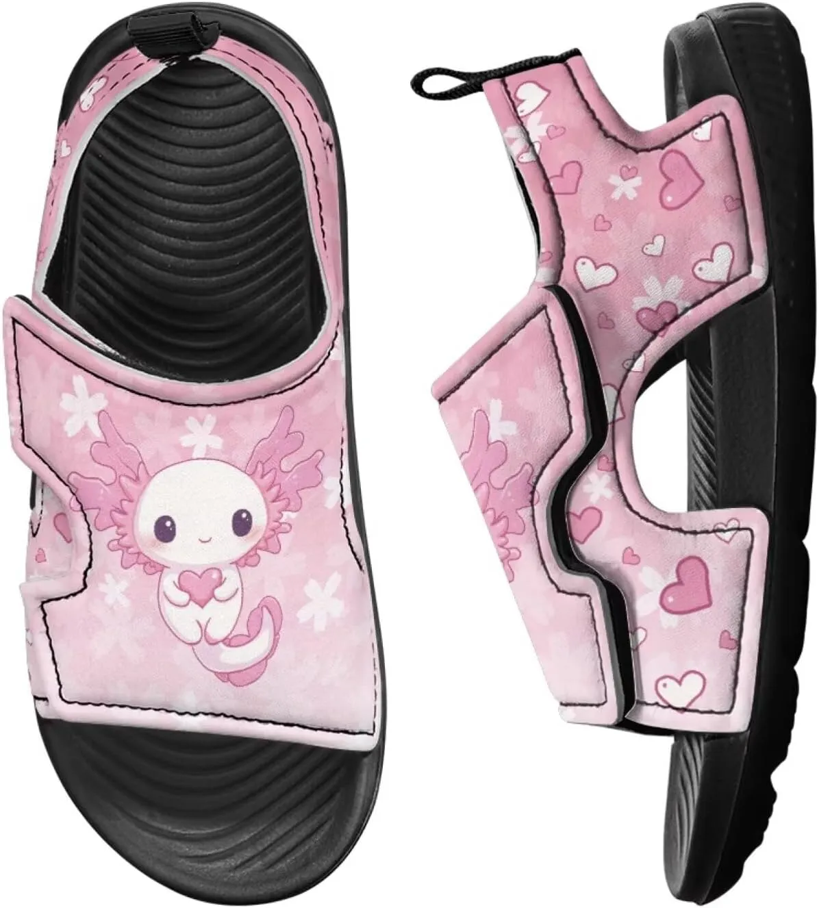 Forchrinse Girls Sport Sandals Comfort Open Toe Hiking Sandals Outdoor Beach Water Shoes for Toddler/Little Kid/Big Kid