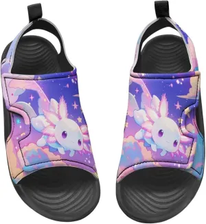 Forchrinse Girls Sport Sandals Comfort Open Toe Hiking Sandals Outdoor Beach Water Shoes for Toddler/Little Kid/Big Kid