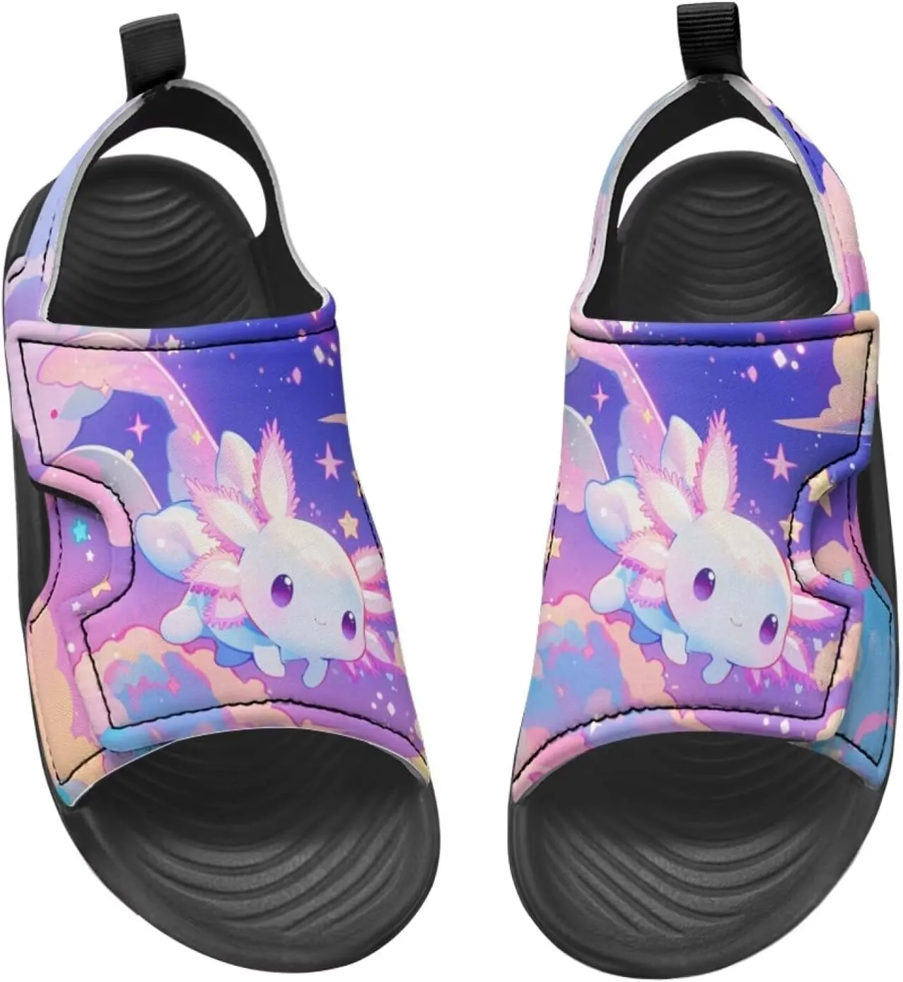 Forchrinse Girls Sport Sandals Comfort Open Toe Hiking Sandals Outdoor Beach Water Shoes for Toddler/Little Kid/Big Kid