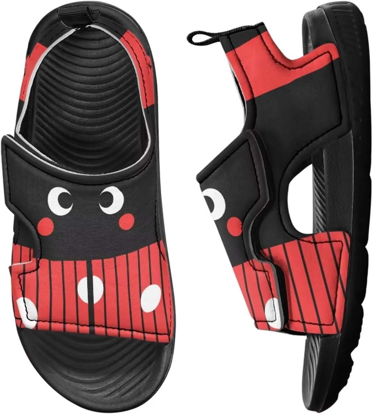 Forchrinse Girls Sport Sandals Comfort Open Toe Hiking Sandals Outdoor Beach Water Shoes for Toddler/Little Kid/Big Kid