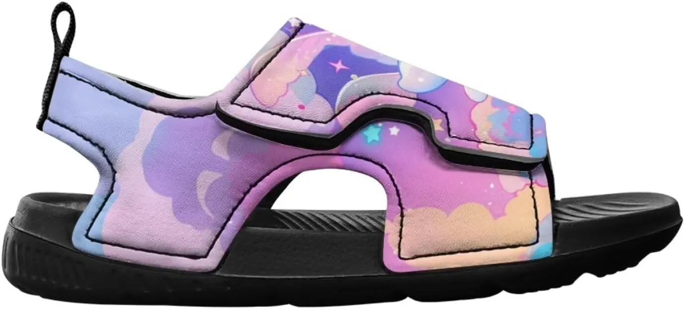 Forchrinse Girls Sport Sandals Comfort Open Toe Hiking Sandals Outdoor Beach Water Shoes for Toddler/Little Kid/Big Kid