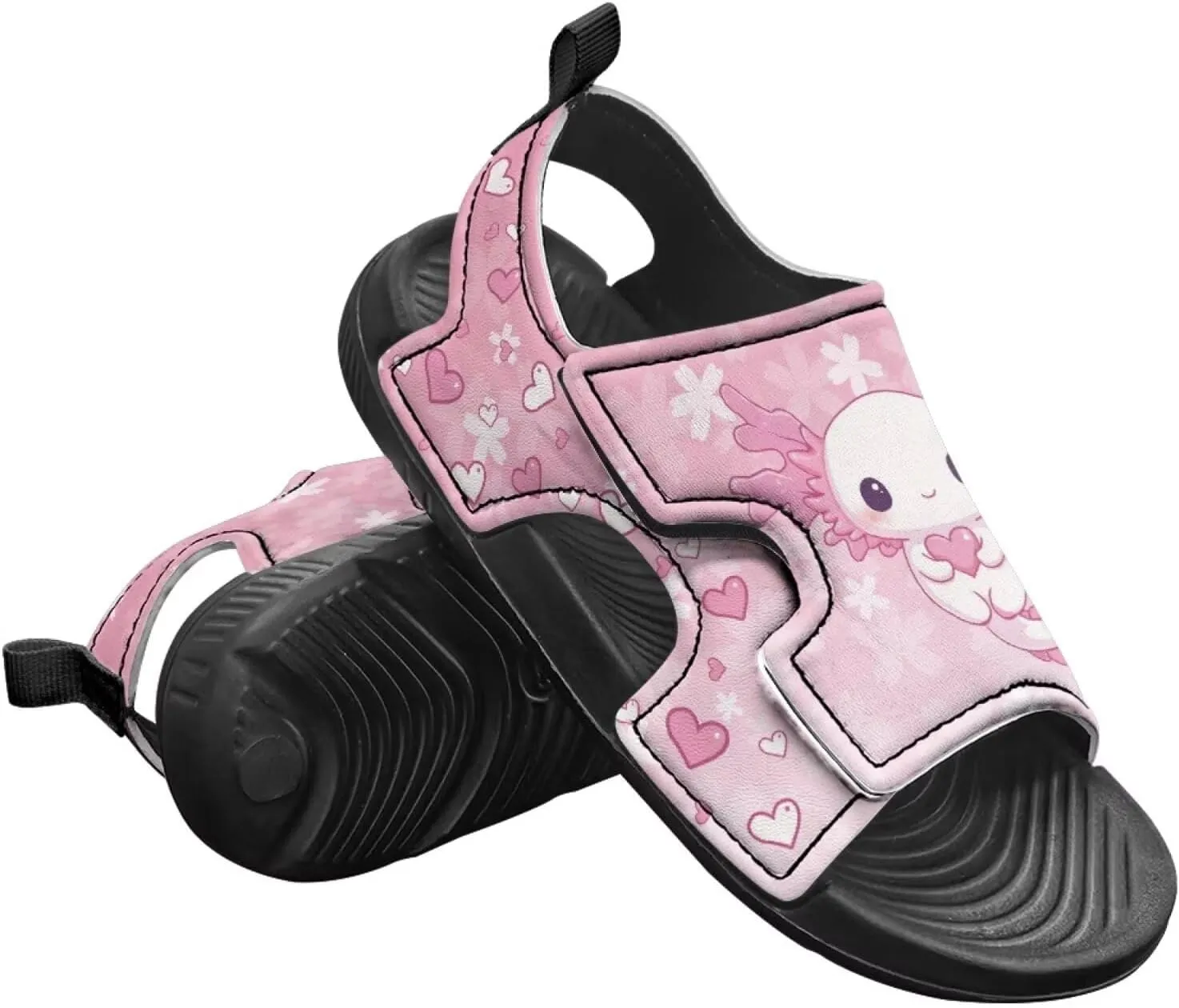 Forchrinse Girls Sport Sandals Comfort Open Toe Hiking Sandals Outdoor Beach Water Shoes for Toddler/Little Kid/Big Kid