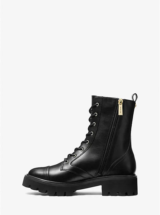 Michael Kors Weiss Combat Boot, Size: 7  