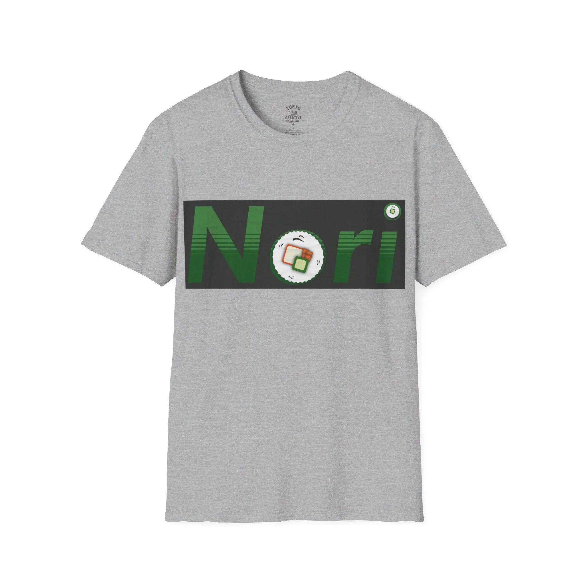 Nori Sushi Tee - Unique California Roll "O" Design Shirt for Sushi Lovers