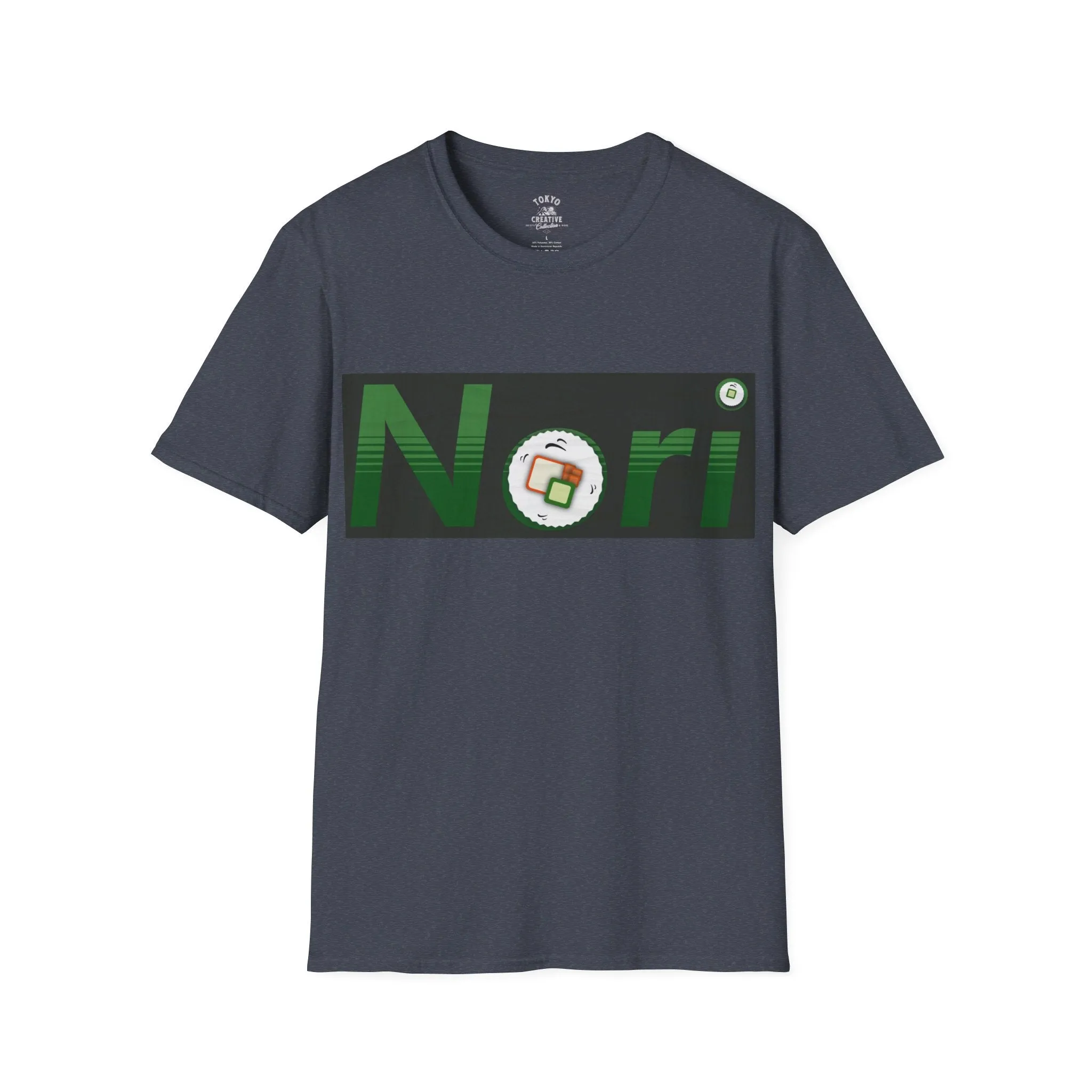 Nori Sushi Tee - Unique California Roll "O" Design Shirt for Sushi Lovers