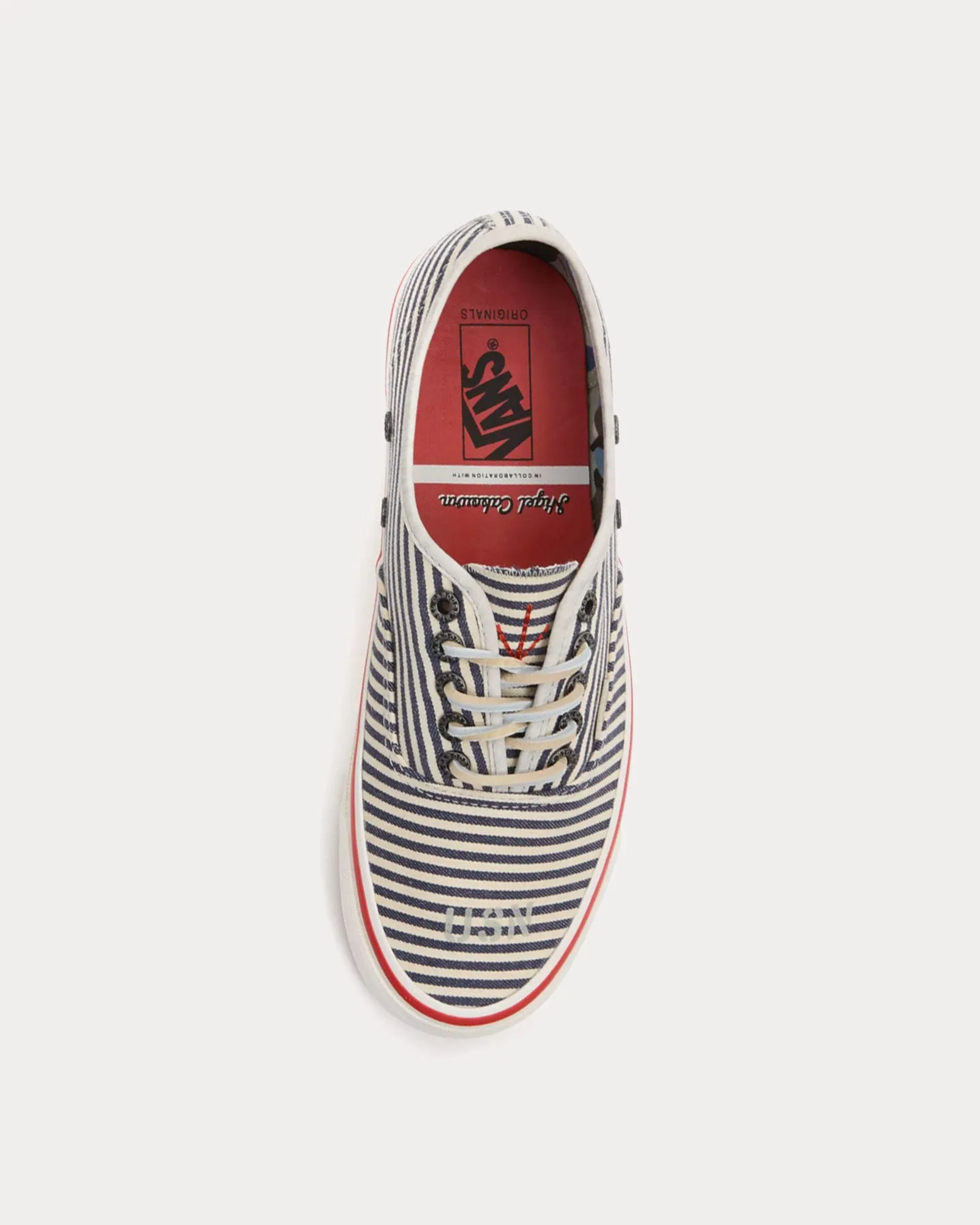 OG of Authentic LX Blue / White Low Top Sneakers