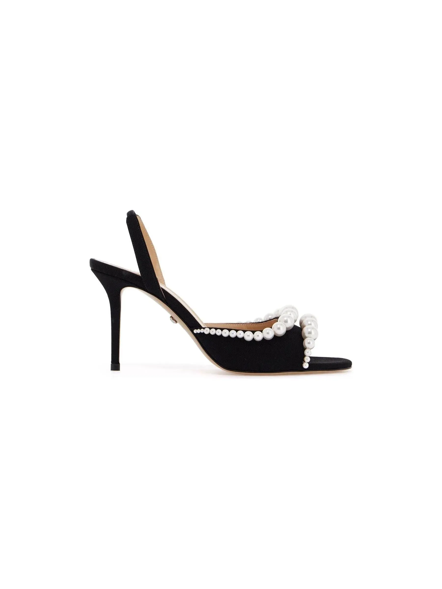 Siren Pearl-Embellished Sandals