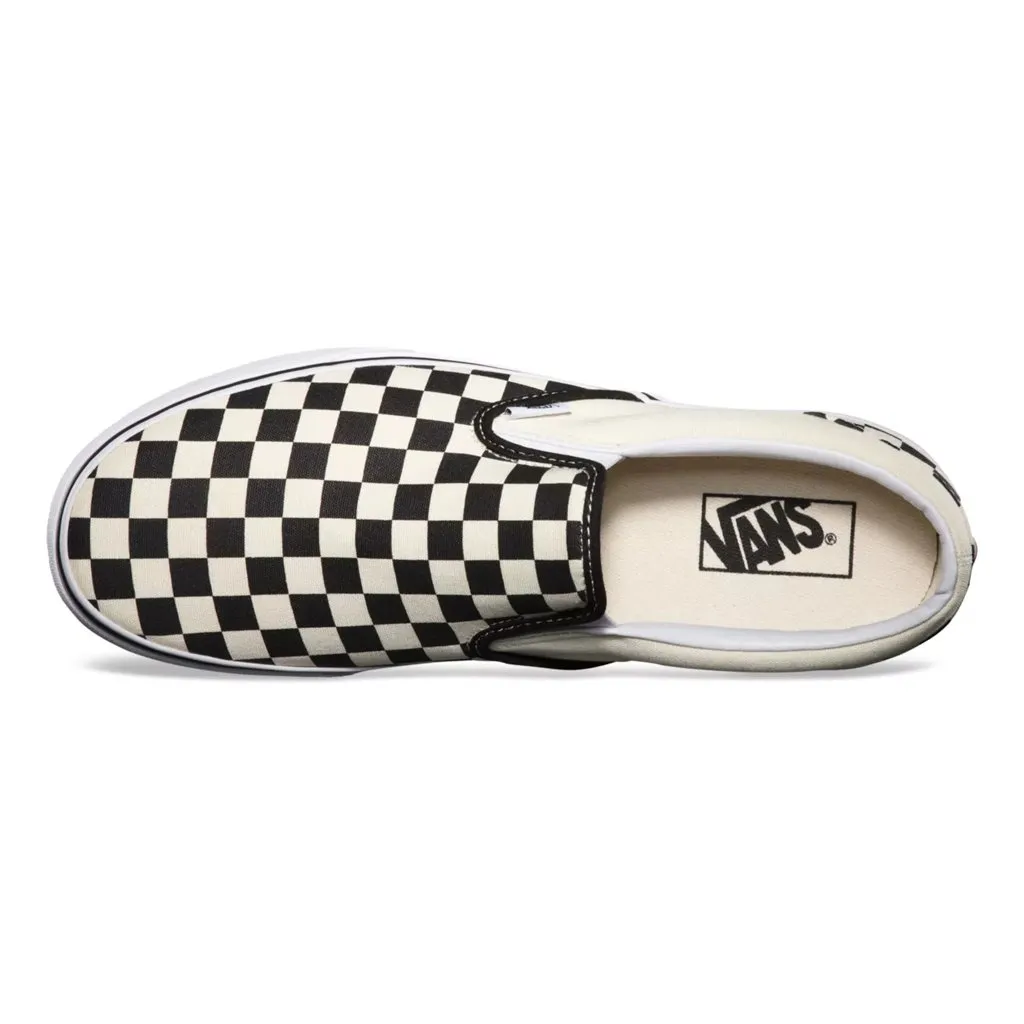 Slip-On - Black & White Checkerboard