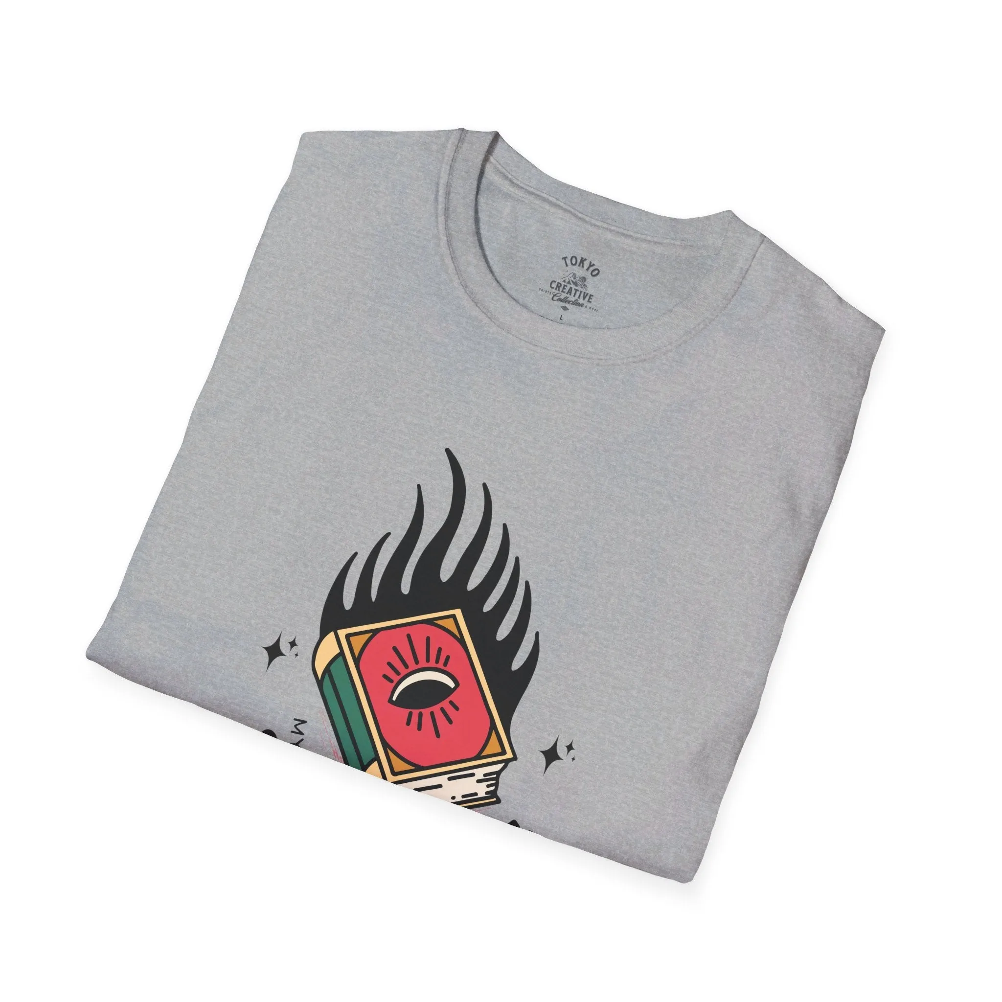 Spellbook Scholars - 'My Book Club Reads Spell Books' Subtle Fantasy Tee